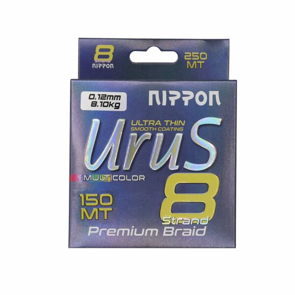 Urus 8X Braid 150 MT Multi Color 0.20 Mm