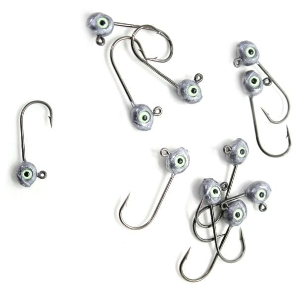 Captain 6420 Jig Head Glow Eye 10'lu Paket