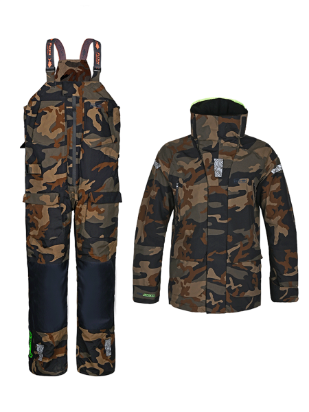 Fujin Pro Angler Off Shore Suit Camo Navy