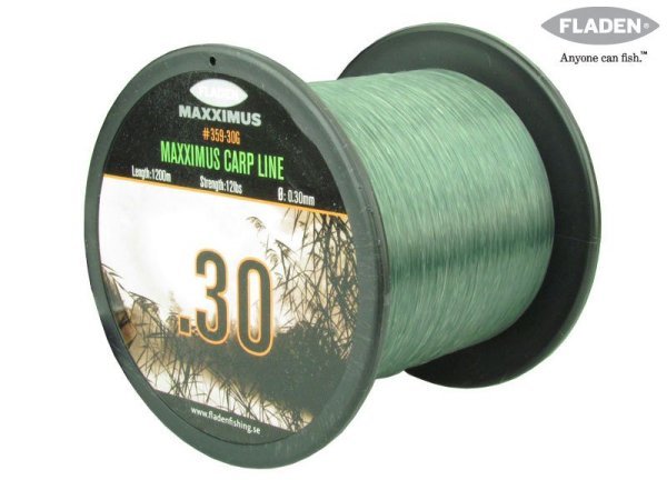 Fladen Maxximus Carp 1200M Yeşil Sazan Misinası 0.30 MM