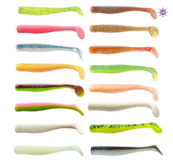 Lucky John Long John 3.1'' (7.87 cm) 8P Silikon Yem T46