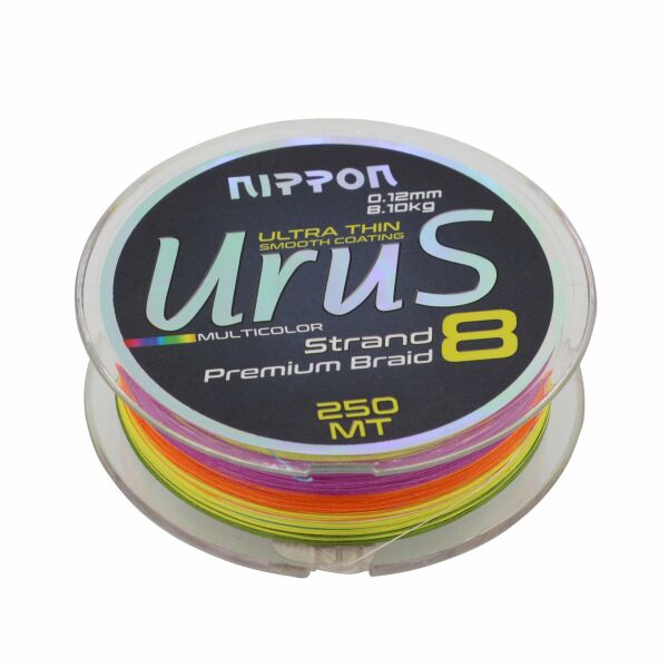 Urus 8X Braid 250 MT Multi Color 0.20 Mm