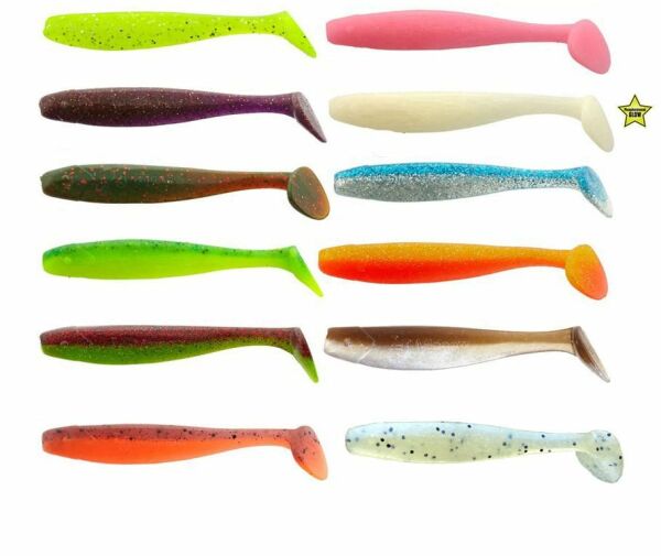 Lucky John Minnow 3.3'' (8.38 cm) 7P Silikon Yem TR009