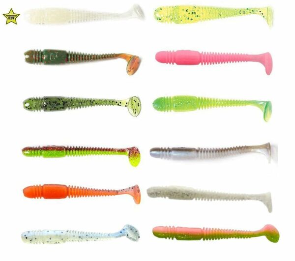 Lucky John Tioga 3.4'' (8.64 cm) 6P Silikon Yem T42