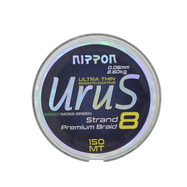 Urus 8X Braid 150 MT Moss Green 0.16 Mm