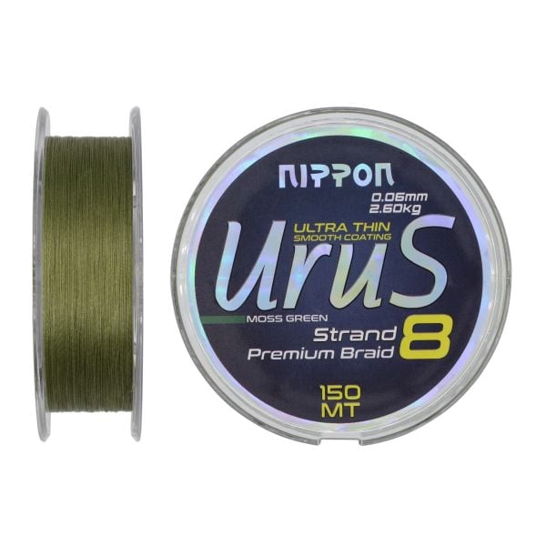 Urus 8X Braid 150 MT Moss Green 0.06 mm
