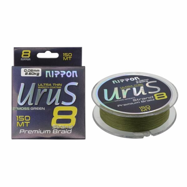 Urus 8X Braid 150 MT Moss Green 0.06 mm