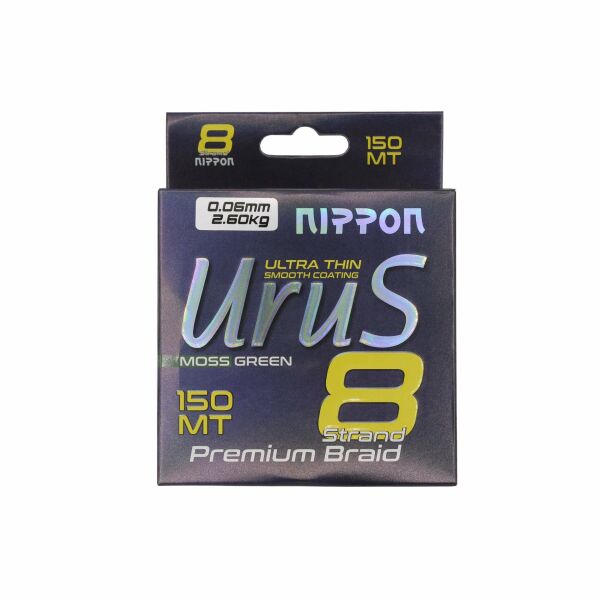 Urus 8X Braid 150 MT Moss Green 0.06 mm
