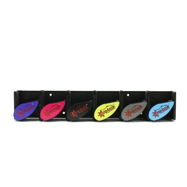 Captain Pro Mini Duvar Tipi 6lı Olta Standı 30x5cm