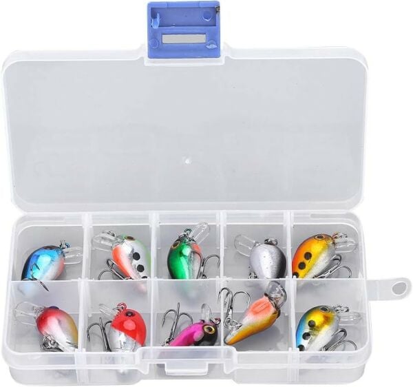 Captain 3397 Lure SET 5cm Floating 10'Lu Maket Balık Seti