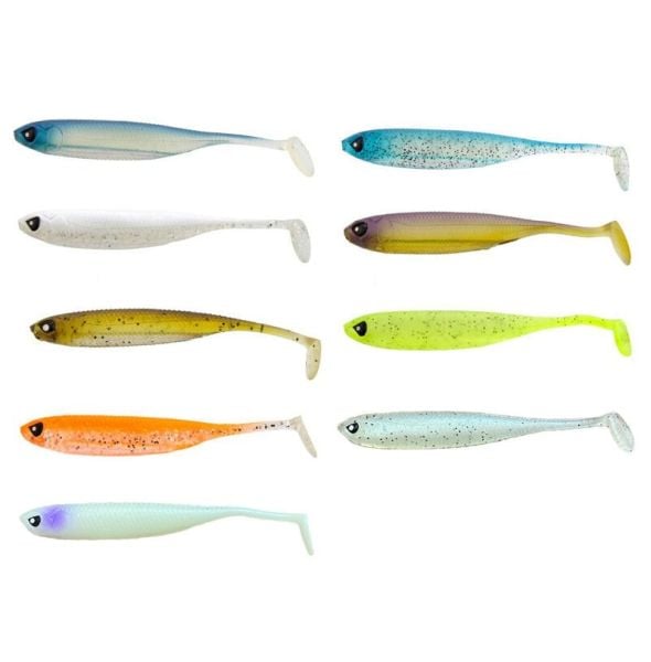 Lucky John Makora 3D Shad Tail 3'' (7.62 cm) 7P Silikon Yem TR007