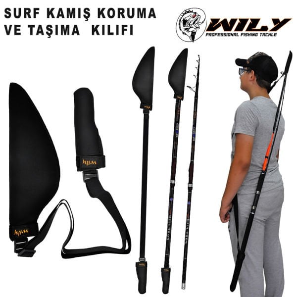 Wily Neopren Surf Kamış Koruma ve Taşıma Kılıfı