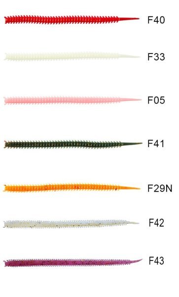 Lucky John Sandworm 4'' Kokulu Lrf yemi 10 cm F33
