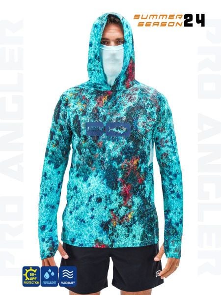 Fujin Pro Angler S24 BuffHoodie Reef