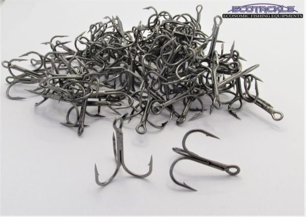 Ecotackle TB-16 Üçlü İğne Black Nikel 100p 3