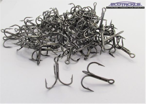 Ecotackle TB-16 Üçlü İğne Black Nikel 100p 6