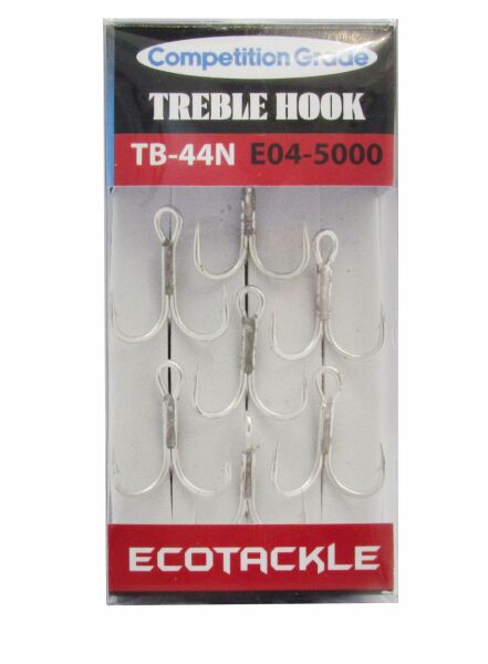 Ecotackle TB-44 Üçlü İğne Nikel 2