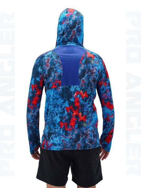 Fujin Pro Angler S24 BuffHoodie Red Reef