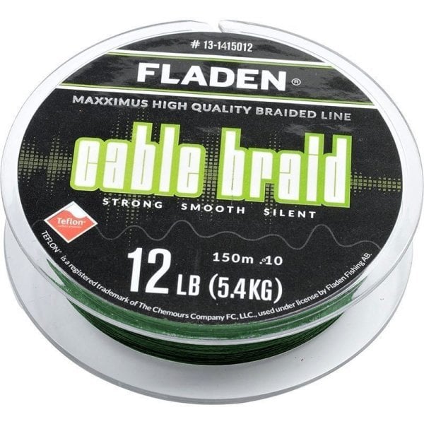 Fladen Maxximus Cable Braid 150M Yeşil İp Misina 0.25 MM