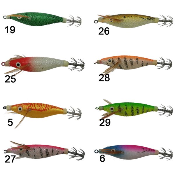 Vanator Squid Jig 80mm 9gr 27