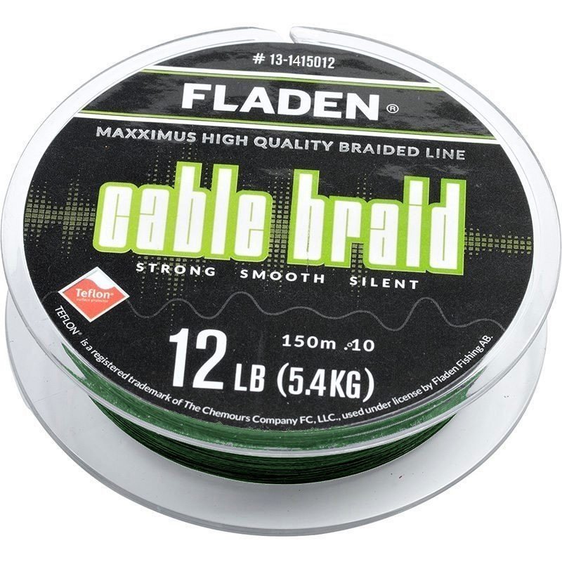 Fladen Maxximus Cable Braid 150M Yeşil İp Misina 0.16 MM