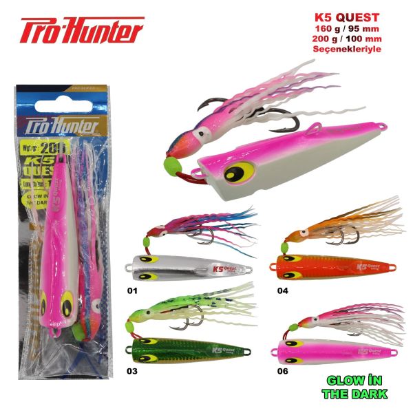 K-5 Ocean Quest Jig 200 Gr - 01