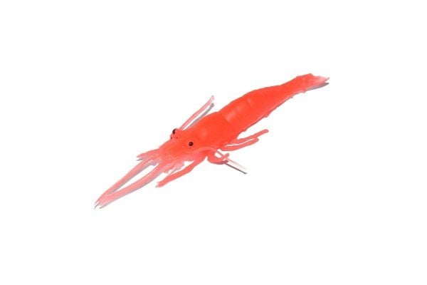 Captain 3054 Silikon Karides 7.5cm Suni Yem 5'li Paket