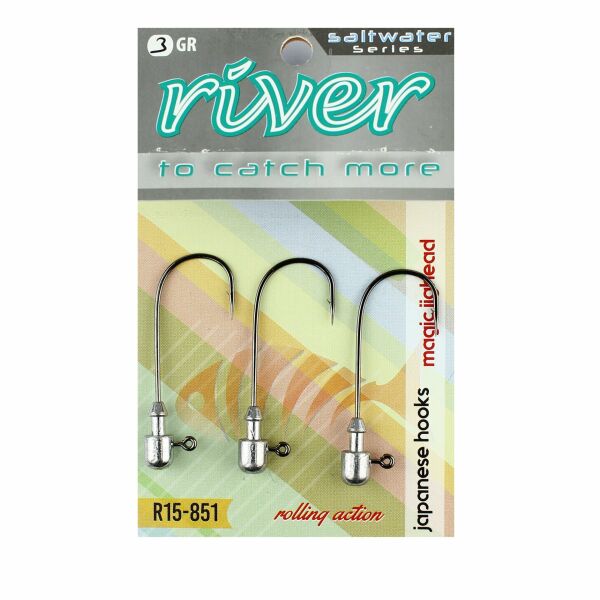 River Magic Jig Head 3P 2 GR