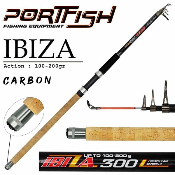 Portfish Ibiza 390 cm Olta Kamışı 200 gr