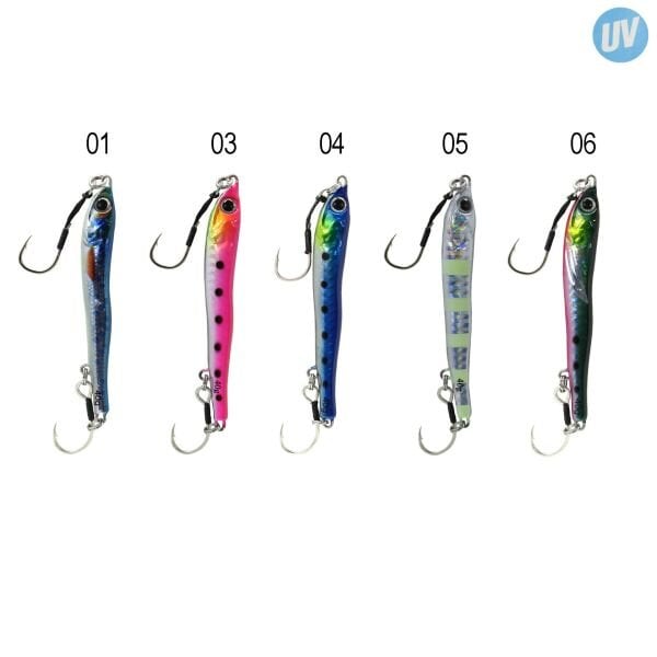 Captain 3627 Slide Jigger 40gr Light Jig Suni Yem