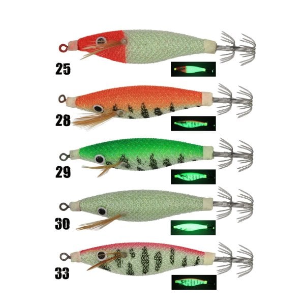 Vanator Squid Jig Kalamar Zokası 80mm 9gr 30
