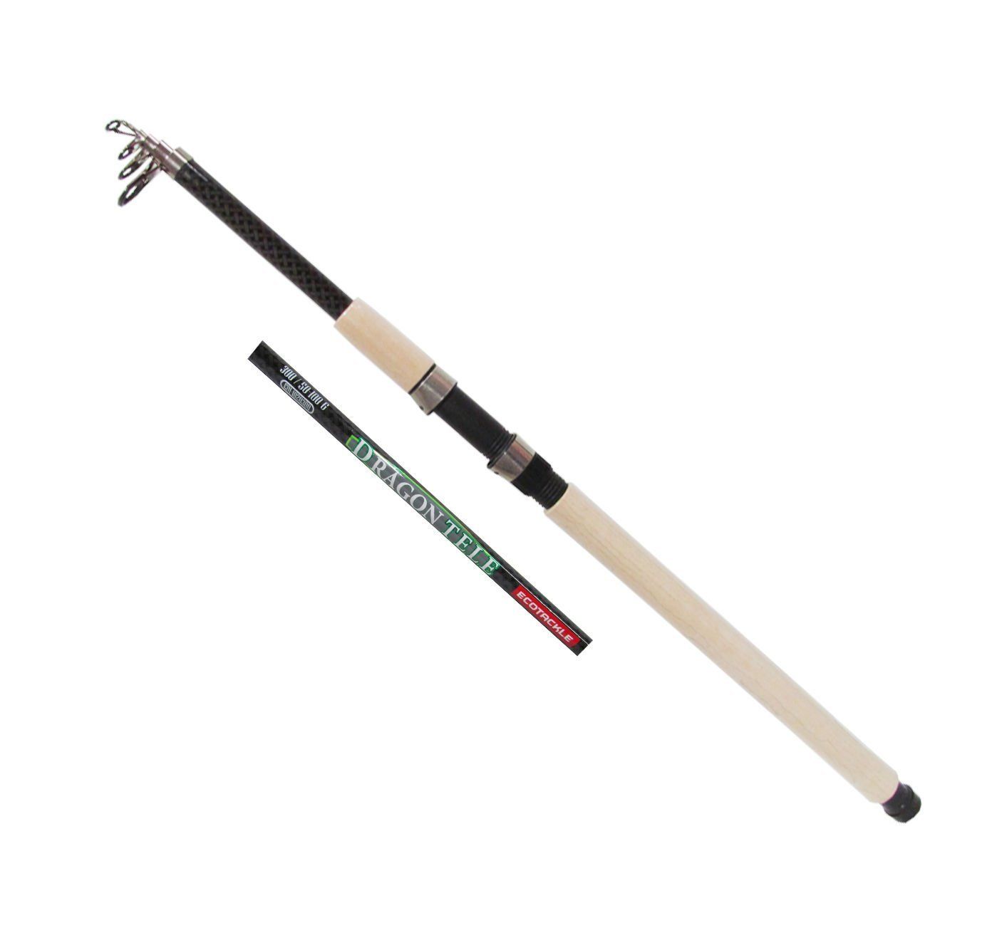Ecotackle Dragon Tele 50-100G Mix Karbon Teleskopik Olta Kamışı 240 CM