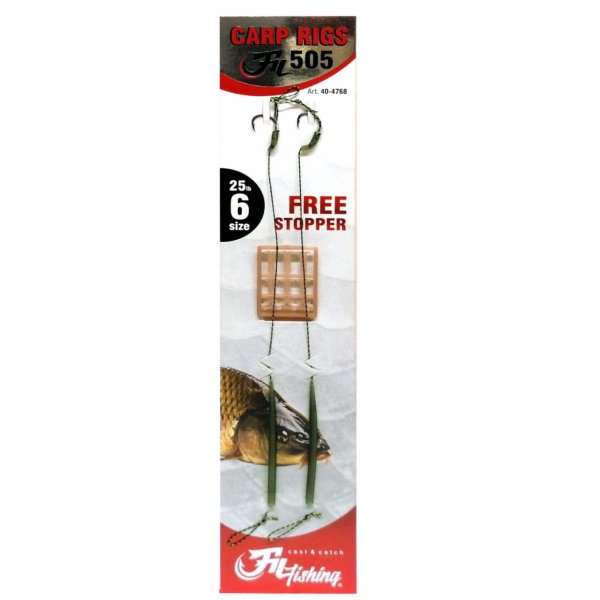 Carp Rigs 505 2li Hazır Takım No: 2