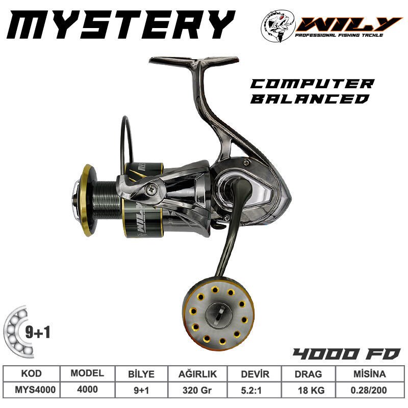 Wily Mystery 4000 Olta Makinası 9+1 bb