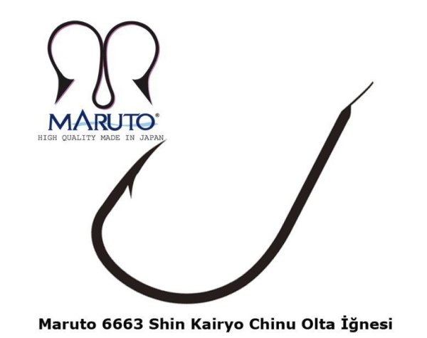 Maruto 6663NS Siyah Nikel Olta İğnesi 7
