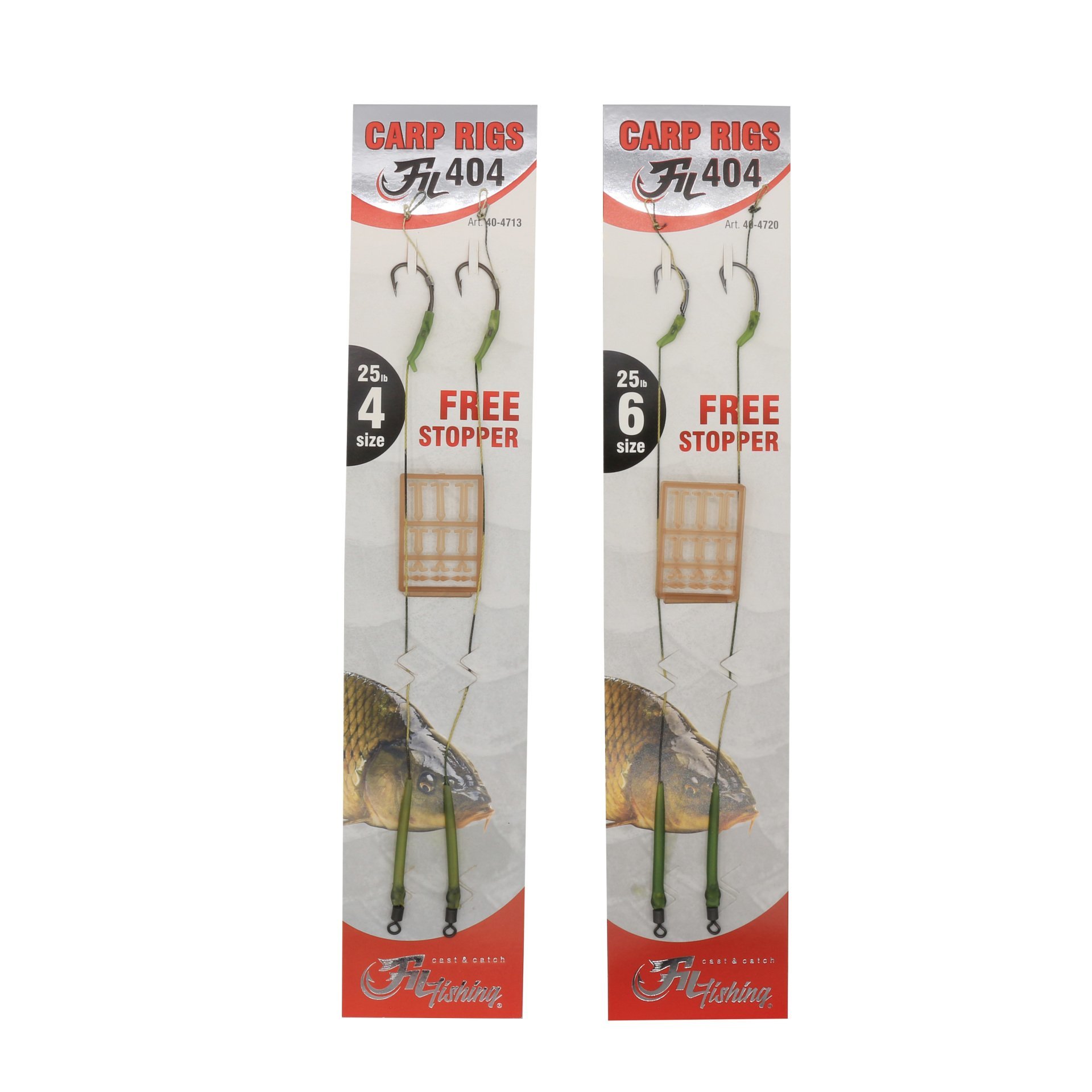 Carp Rigs 404 2li Hazır Takım No: 4