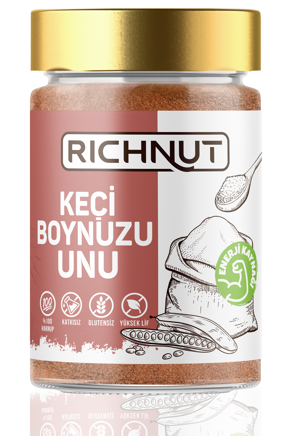 Keçiboynuzu Tozu - %100 Harnup 200 GR