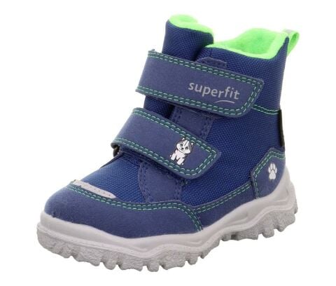 SUPERFIT Husky Orta Genişlik Sympatex Erkek Çocuk Cırtlı Kar Botu 1-006047-3 (26-30)