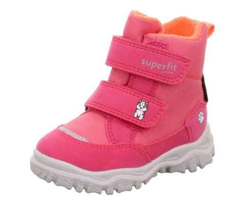SUPERFIT Husky Orta Genişlik Sympatex Kız Çocuk Cırtlı Kar Botu 1-006047-2 (24-25)