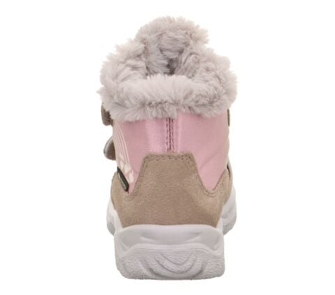 SUPERFIT Husky+ Geniş Kalıp Gore-Tex Kız Çocuk Cırtlı Kürklü Kar Botu 1-006061-1 (19-23)