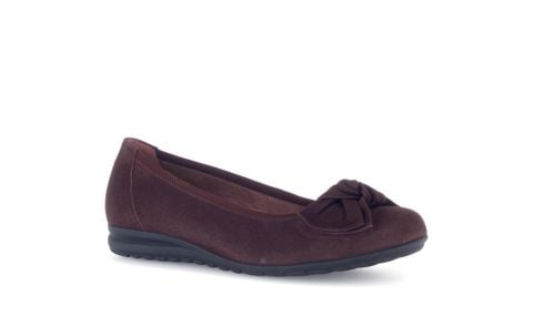 GABOR Geniş (G) Kalıp Easy Walking Kadın Fiyonklu Babet Ayakkabı 72.621