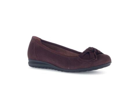 GABOR Geniş (G) Kalıp Easy Walking Kadın Fiyonklu Babet Ayakkabı 72.621