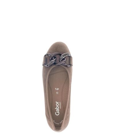 GABOR Geniş (G) Kalıp Easy Walking Kadın Tokalı Babet Ayakkabı 72.625