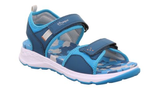 SUPERFIT Criss Cross Medium (Orta) Erkek Cırtlı Spor Sandalet 1-000586-2 (31-35)