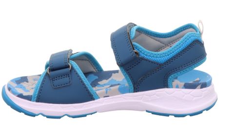 SUPERFIT Criss Cross Medium (Orta) Erkek Cırtlı Spor Sandalet 1-000586-2 (31-35)