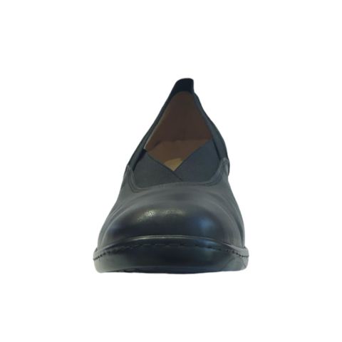 EXTRAFIT Geniş Kalıp Kadın Lastikli Dolgu Topuk Ayakkabı 7496-21