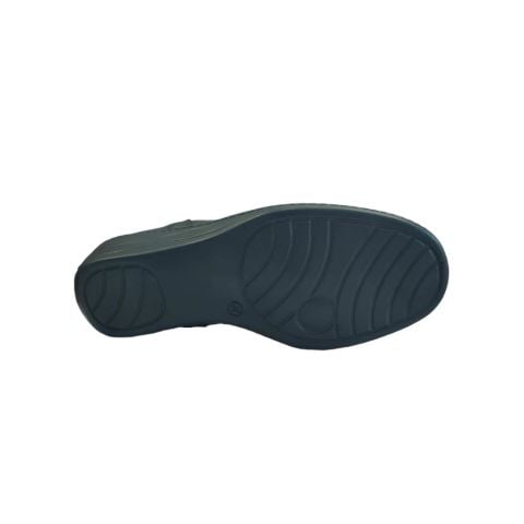 EXTRAFIT Geniş Kalıp Kadın Lastikli Dolgu Topuk Ayakkabı 7496-21