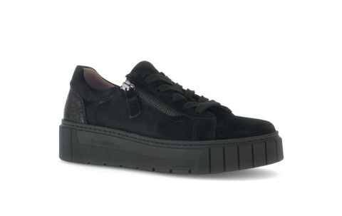 GABOR Ekstra Geniş (H) Kalıp Kadın Fermuarlı Bağcıklı Spor Ayakkabı 76.415