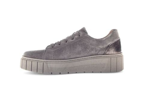 GABOR Ekstra Geniş (H) Kalıp Kadın Fermuarlı Bağcıklı Spor Ayakkabı 76.415