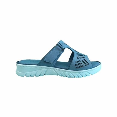 ExtraFit Geniş Kalıp (G) Lazer Baskılı Cırtlı Terlik: 3460